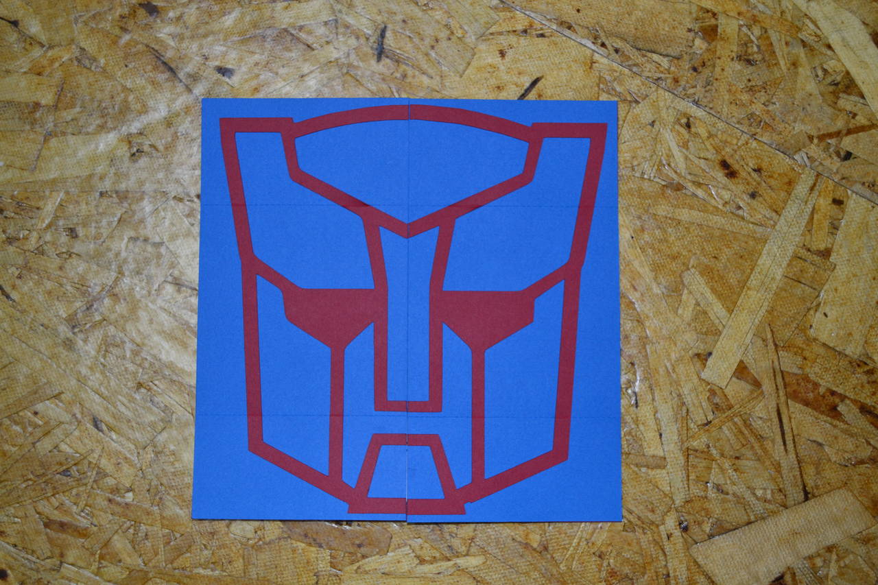 Transformers Invitation Front