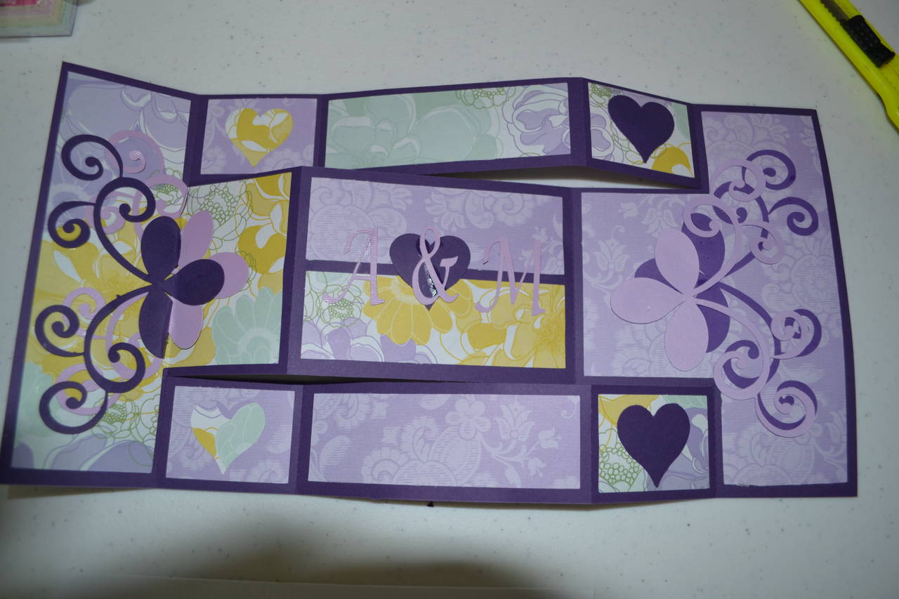 Wedding Card Back