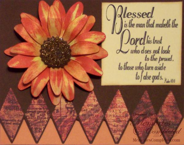 Fall Flower Card