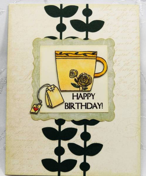 Tea Cup Card