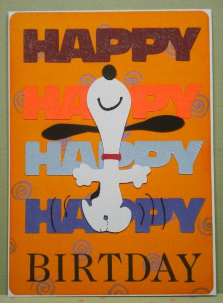 Snoopy Happy Birthday