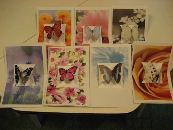Butterfly Pop Up Cards