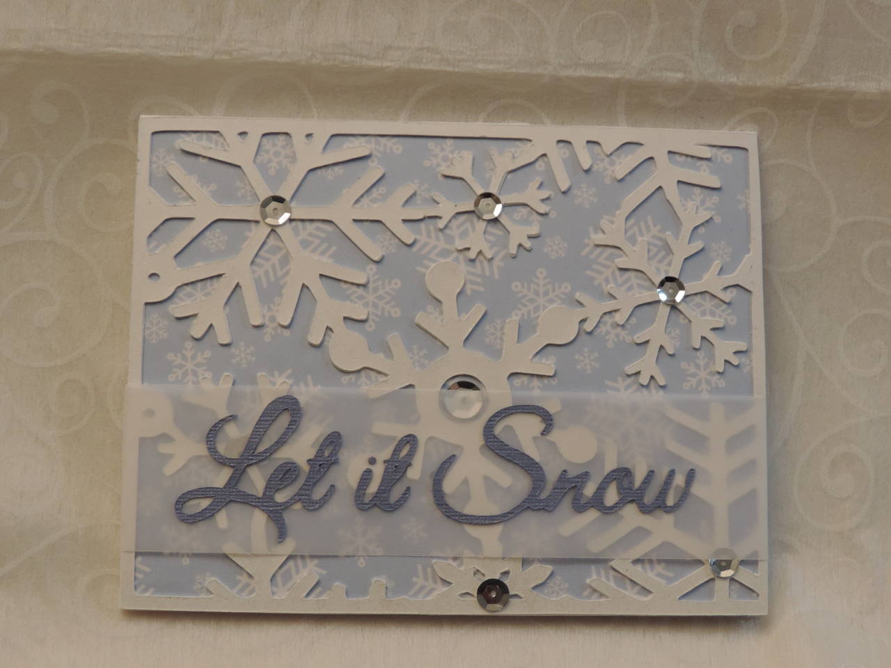 Let It Snow Christmas Card