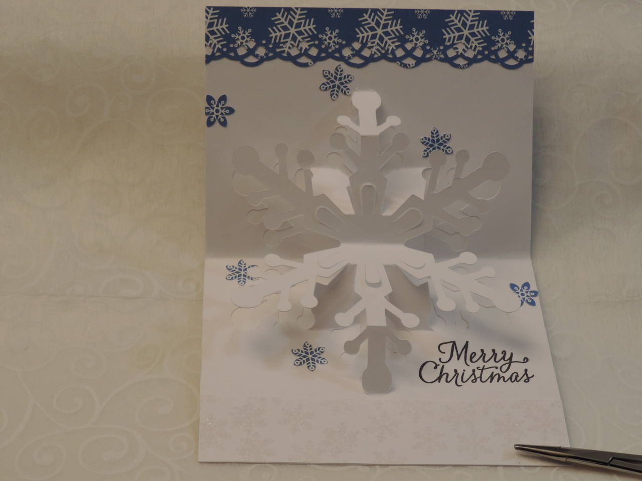 Snowy Christmas Blessings Card