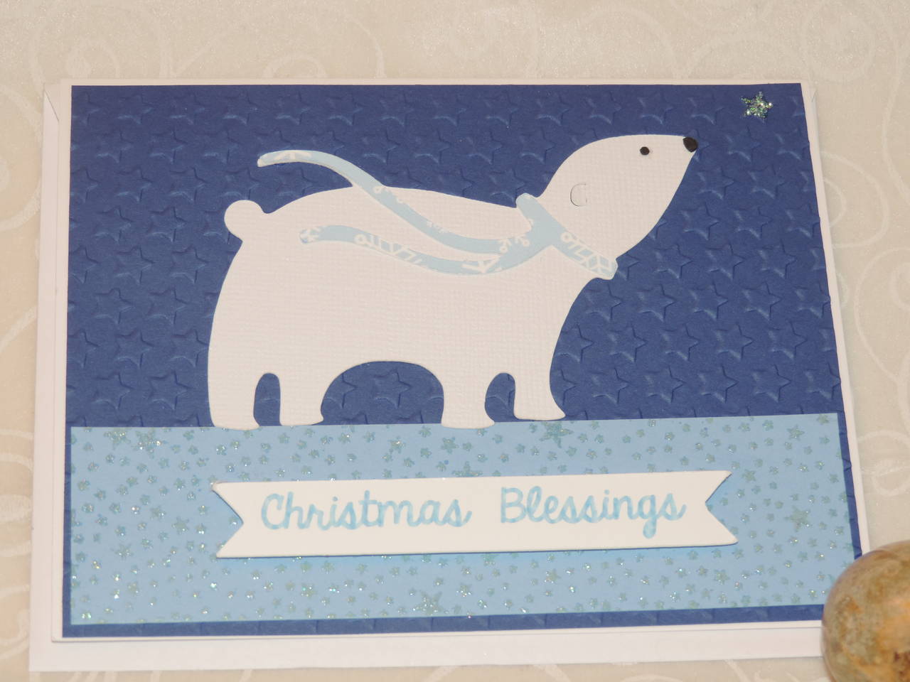 Polar Bear Christmas Card