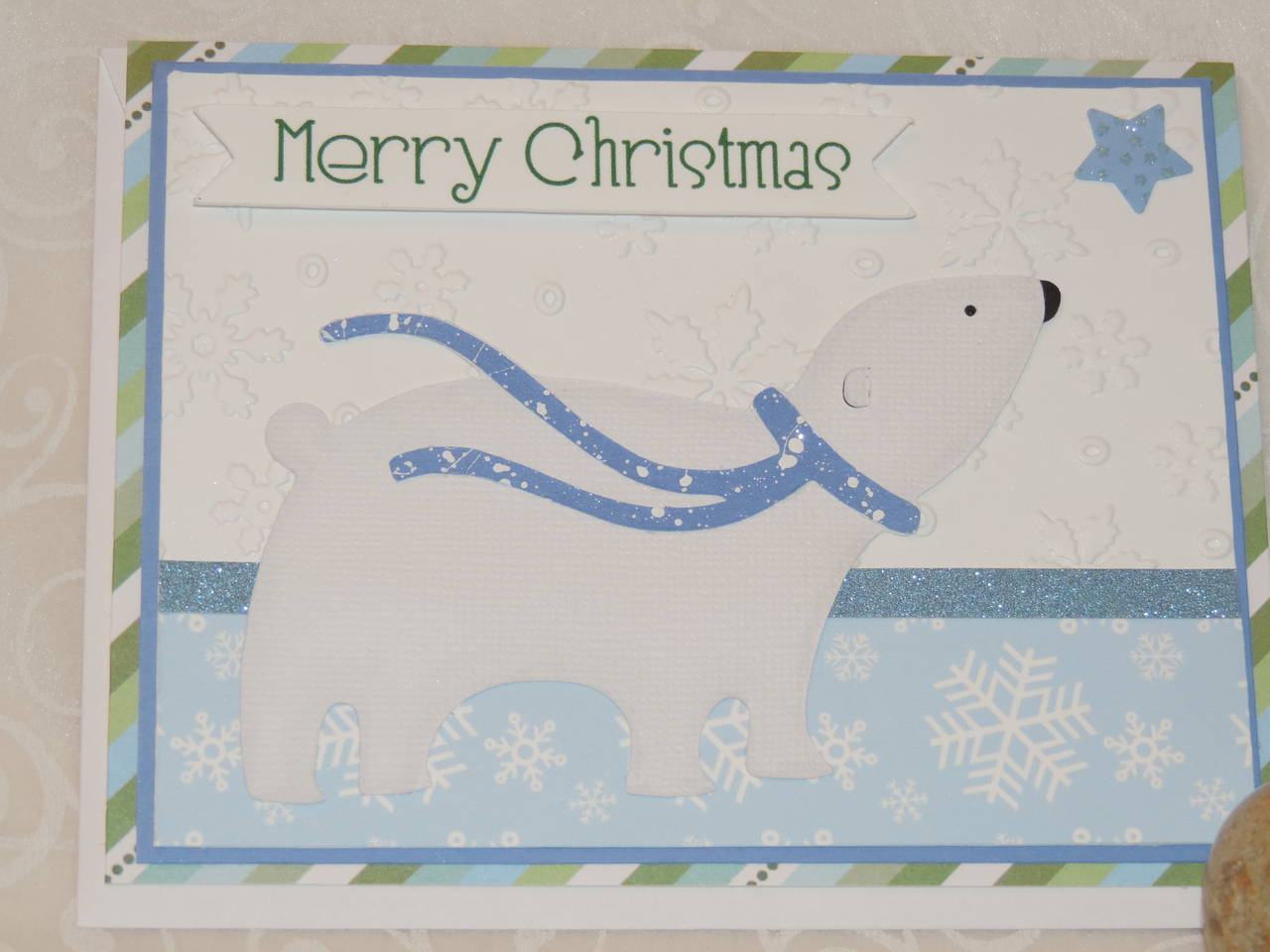 Polar Bear Christmas Card