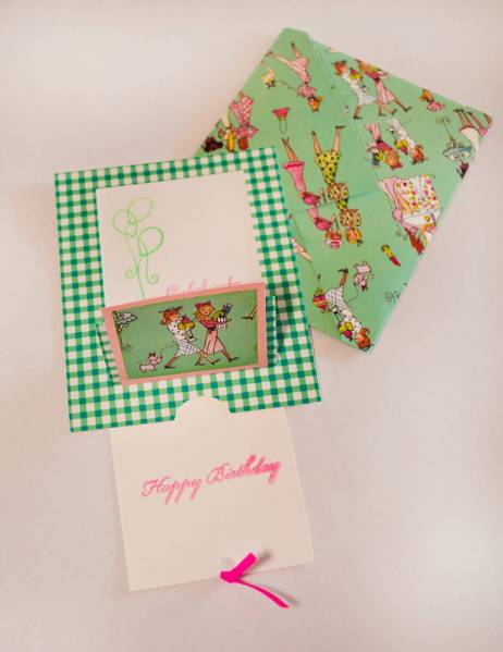 Girl happy birthday card