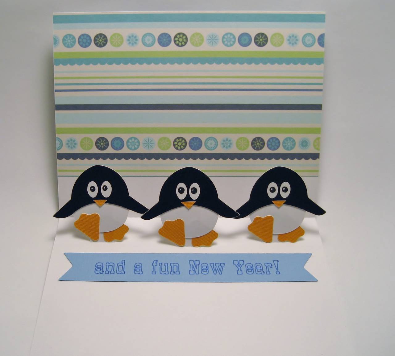 Penguin Pop Up Christmas Card