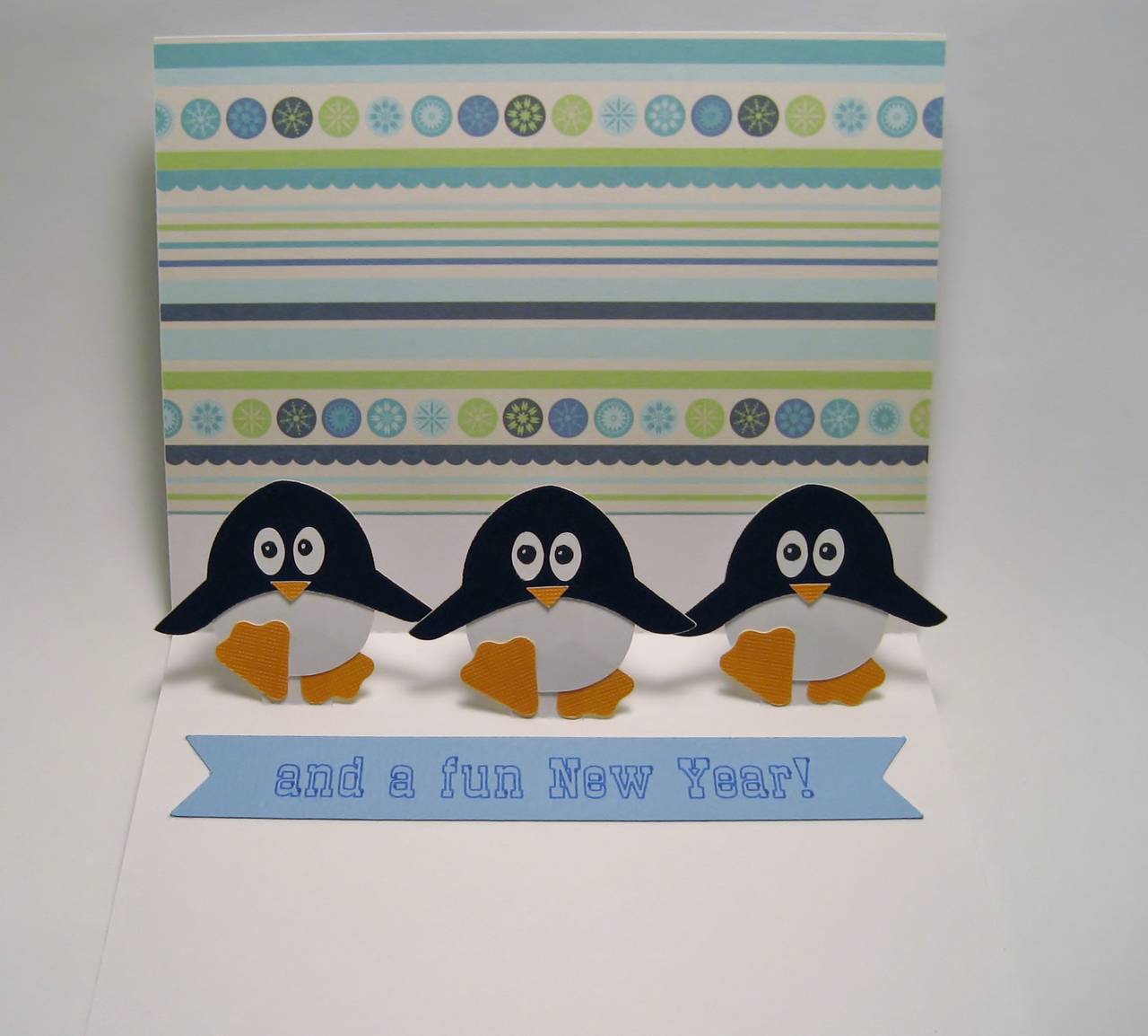 Penguin Pop Up Christmas Card