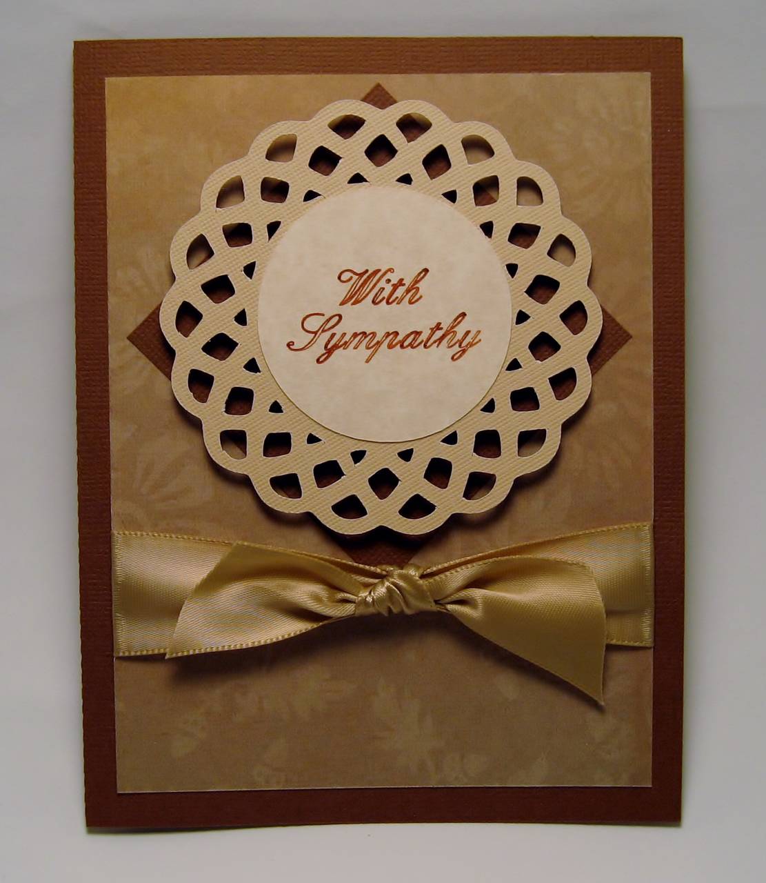 Spiro Sympathy Card