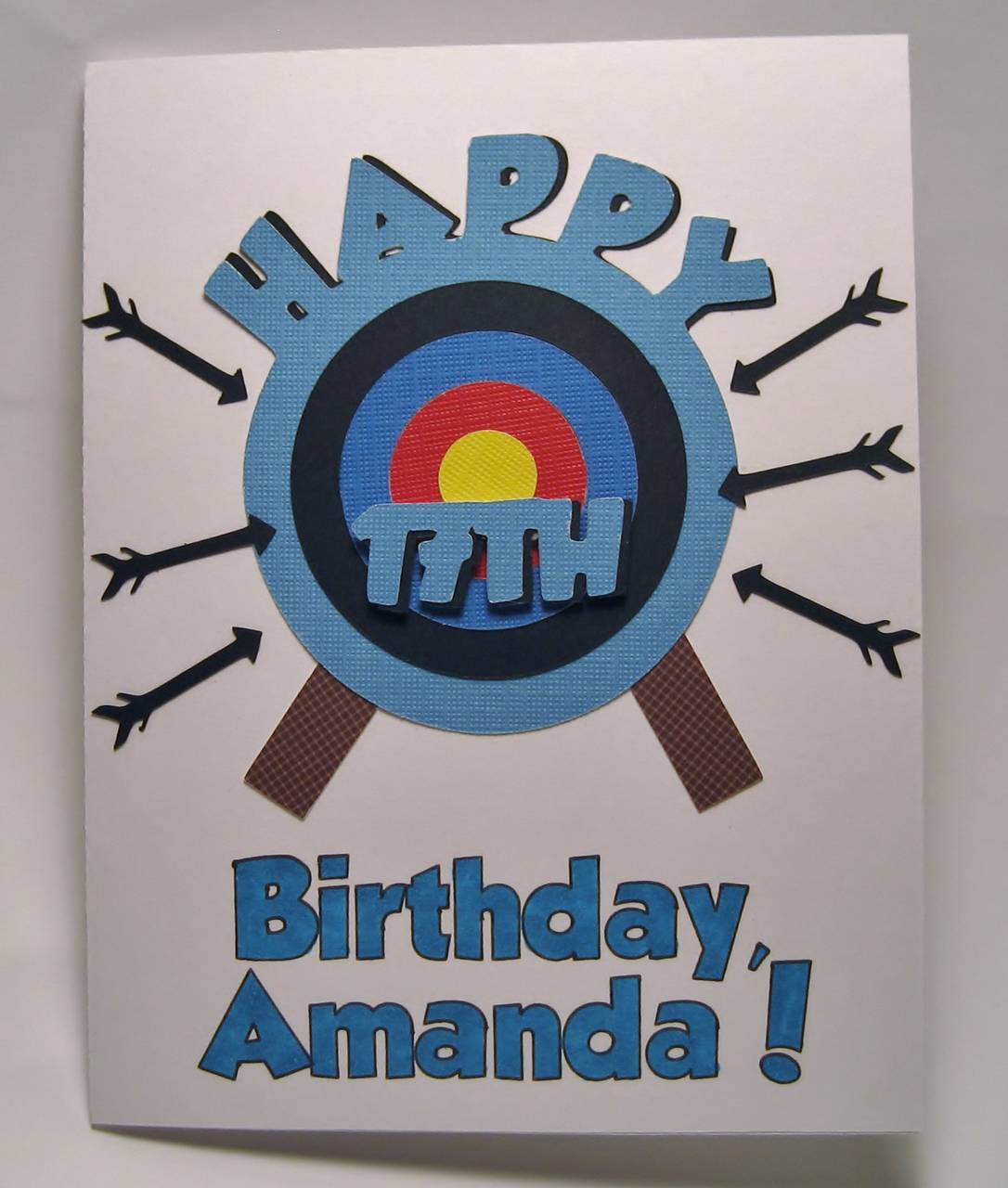 Archery Birthday Card
