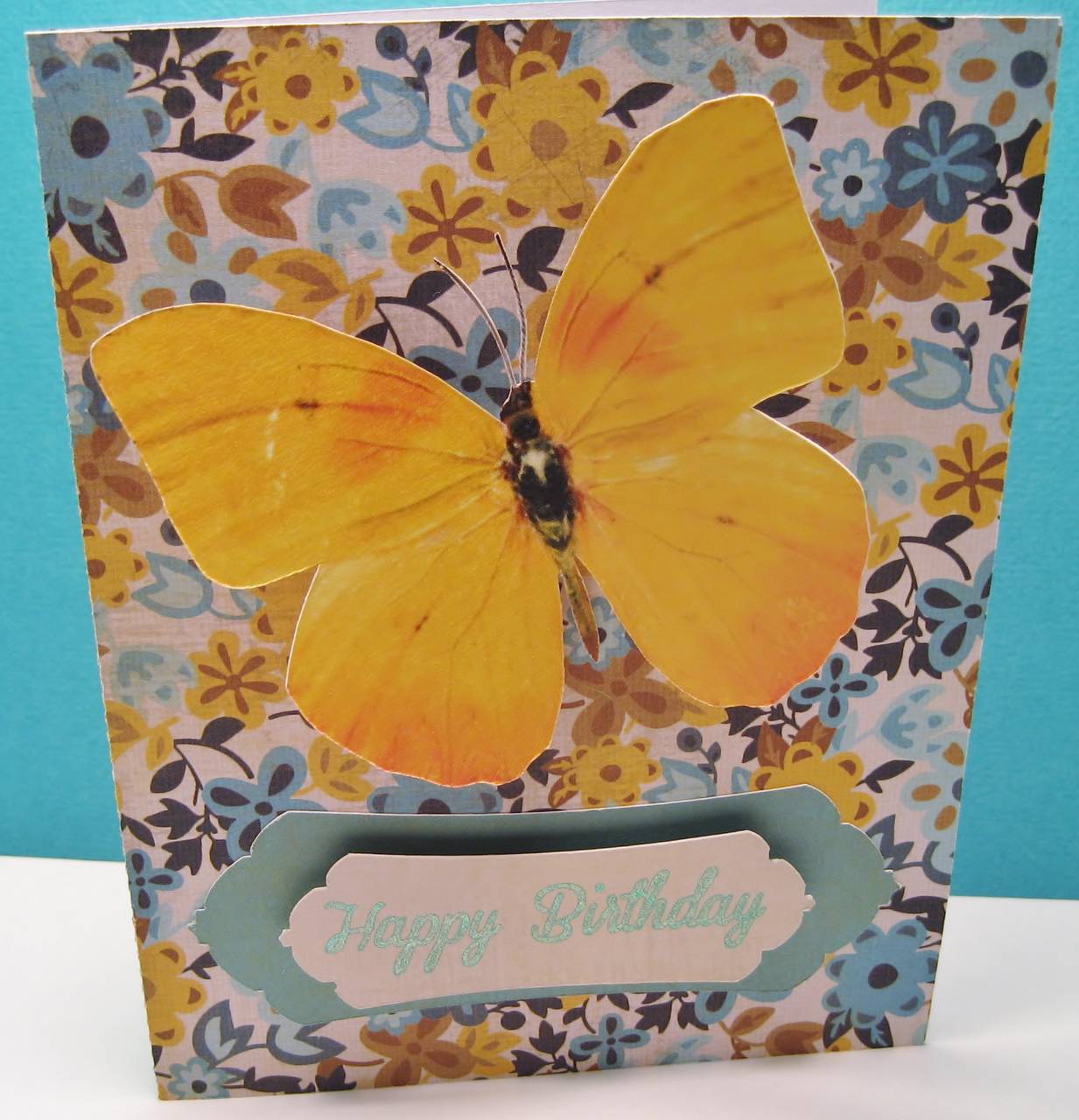 Print &amp; Cut Butterfly Cards