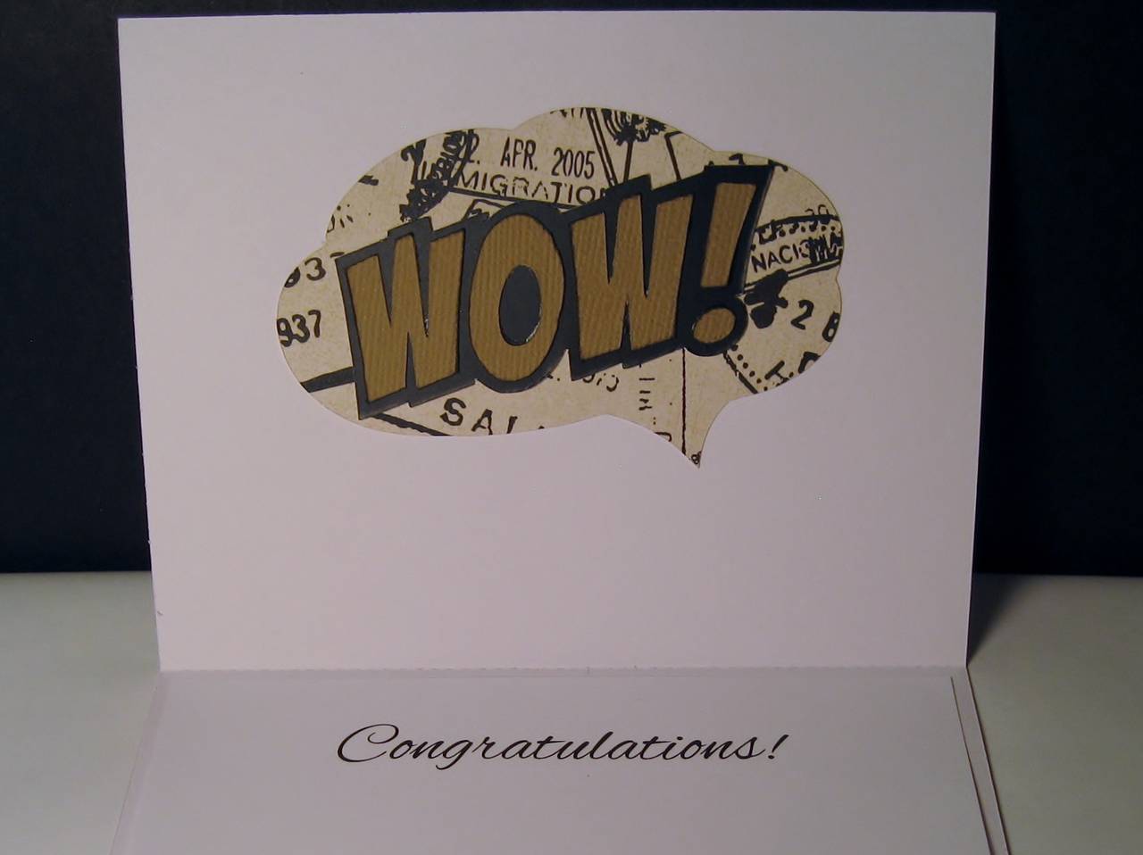 Congratulations Card