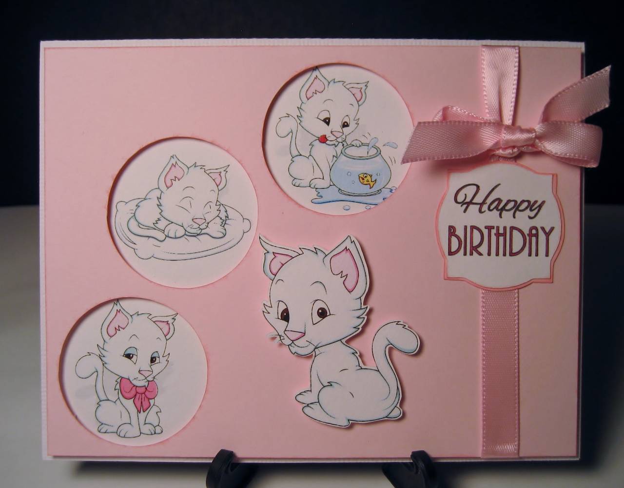 Cat Birthday Card