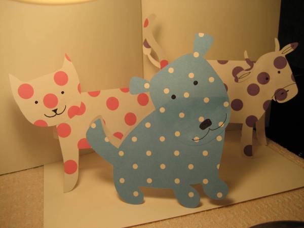 Animal Shaped Cards