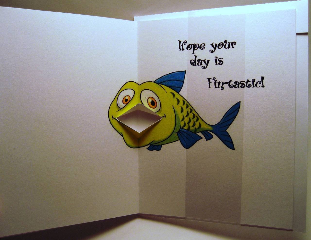 Fishing Birthday Card - Pazzles Albums