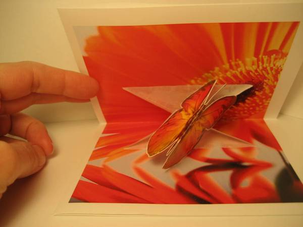 Print &amp;amp; Cut Pop Up Butterfly Card