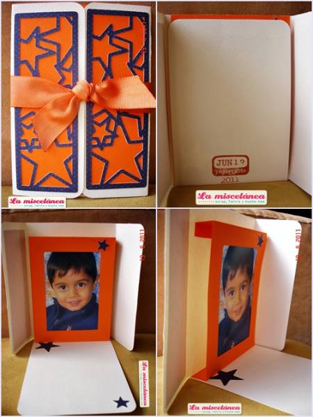 Photo frame card