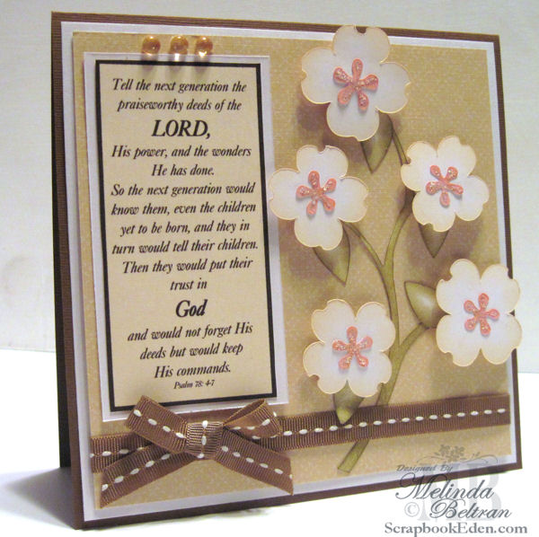 Psalm 78 Card