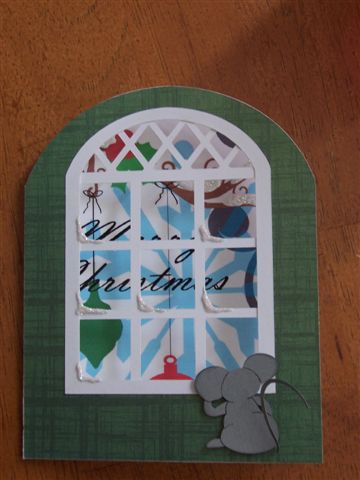 My window card: front