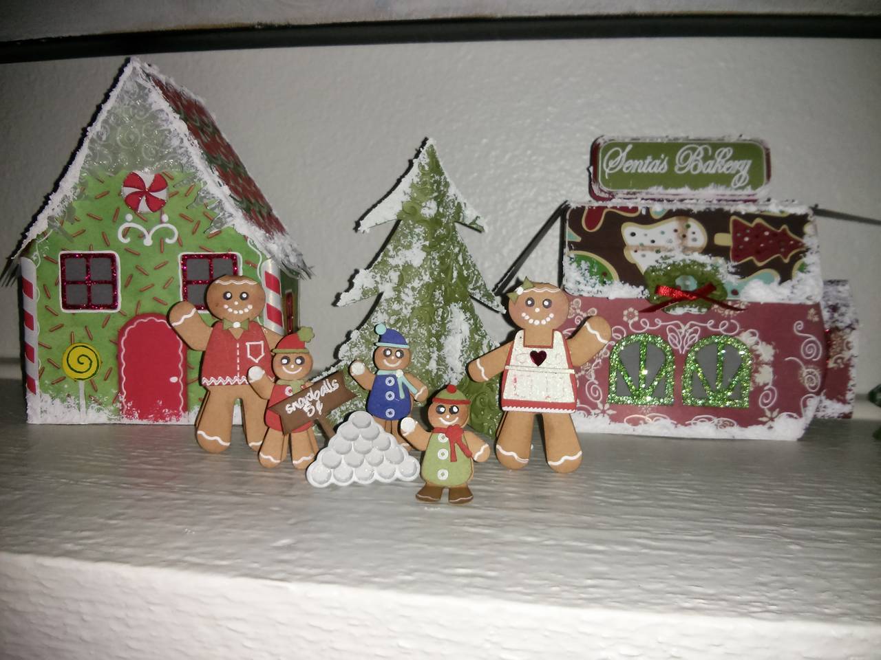 Gingerbread Village Family -2014