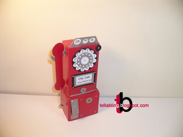 Red Pay Phone