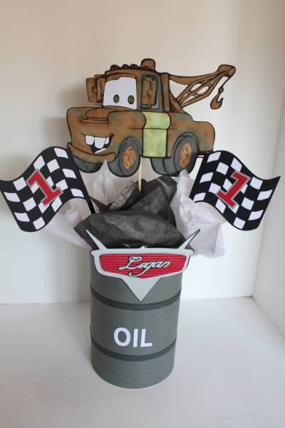 Disney cars centerpiece