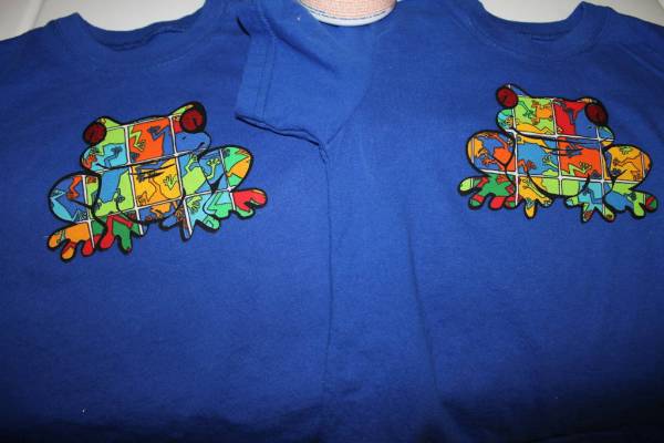 Groovy Frog Applique