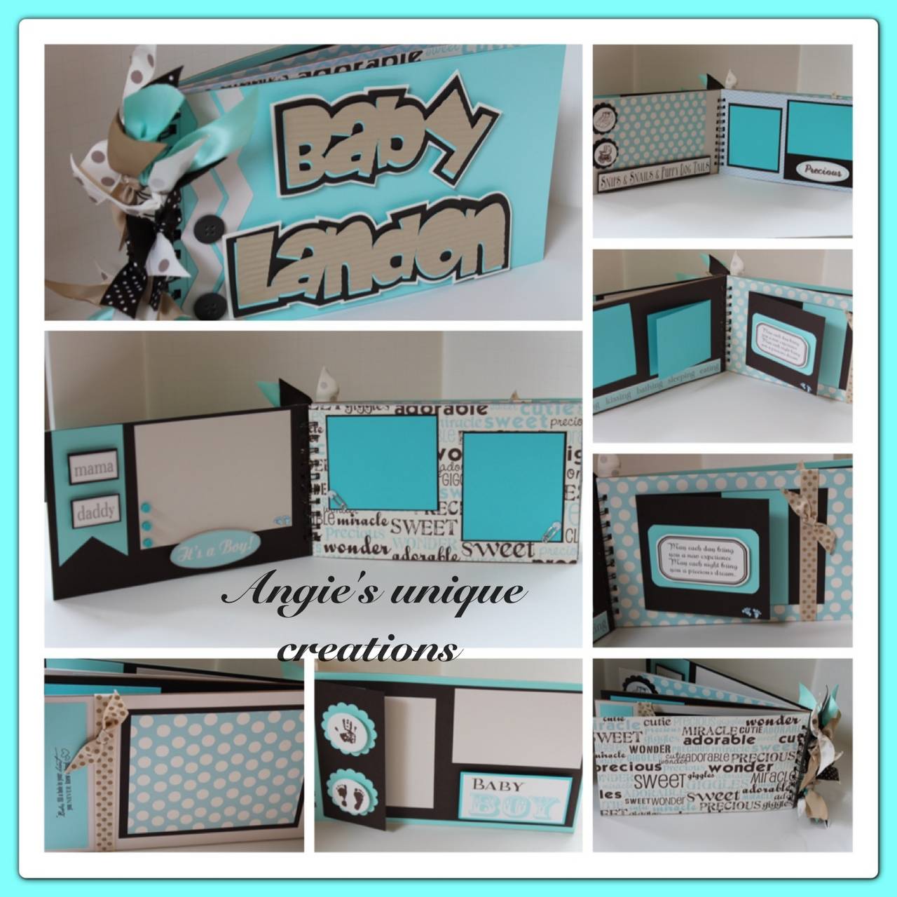 Mini scrapbook