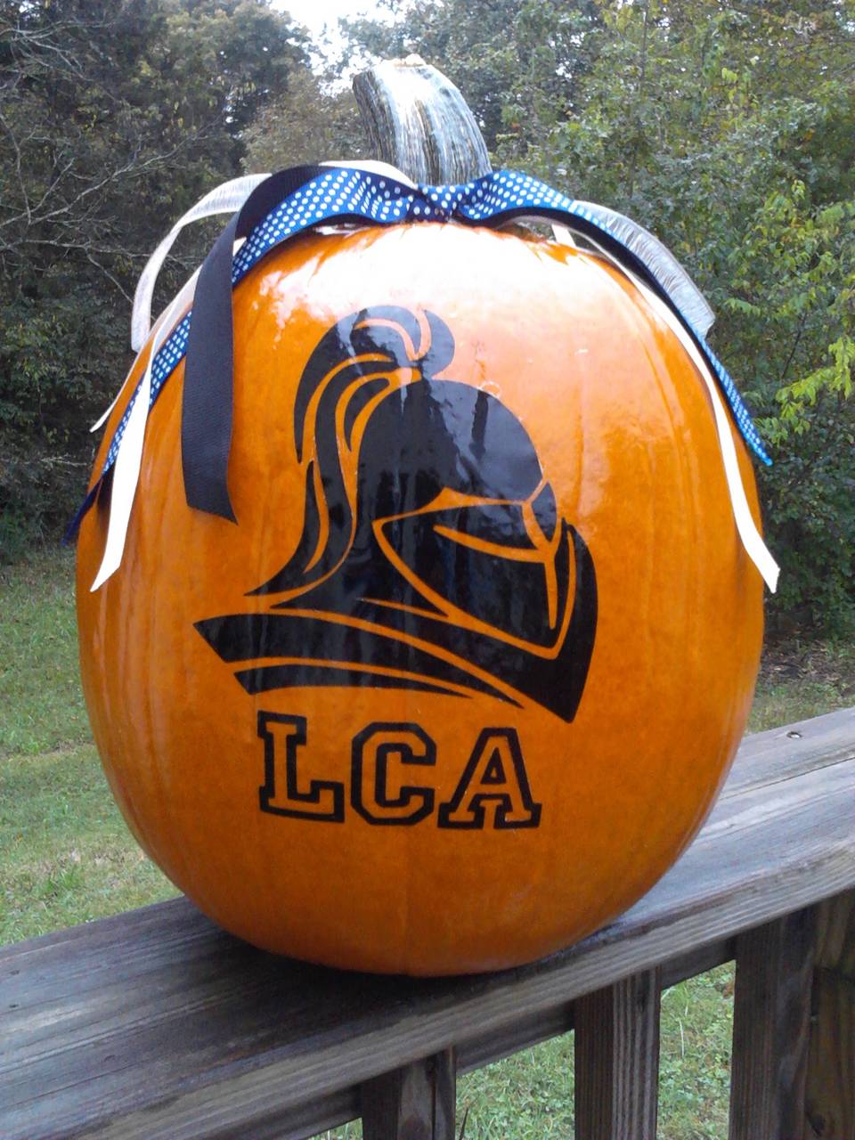 School Spirit Pumpkin