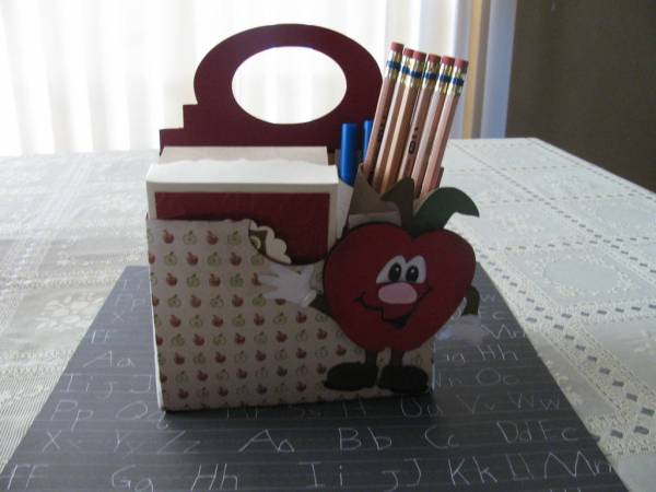 Teacher Stationary tote