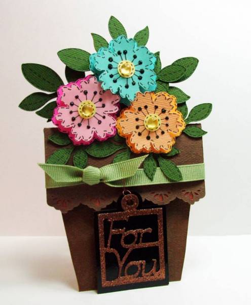 Flower Pot Card