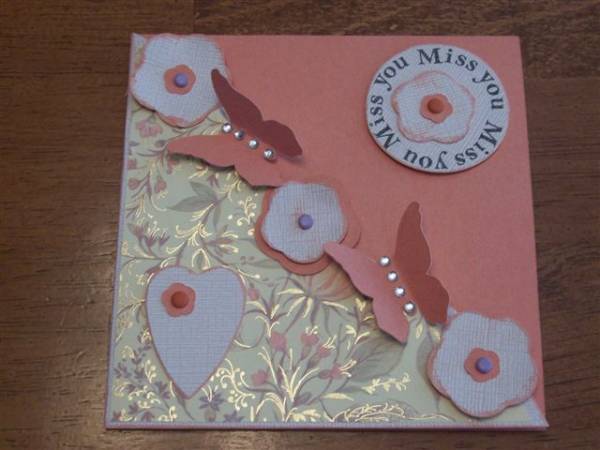 Miss You Card
