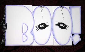 Boo Word Book for Halloween