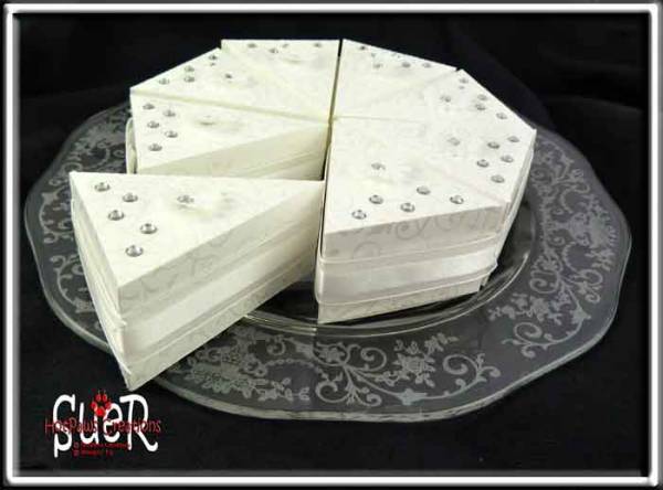 Wedding Cake Goodie Boxes