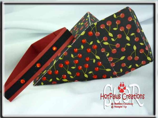 Cherry Cake Box