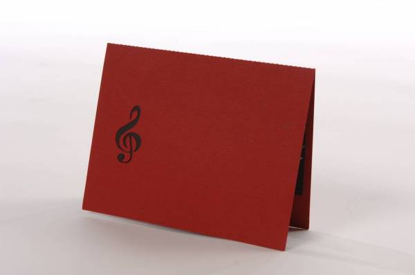 Pop Up Piano Card