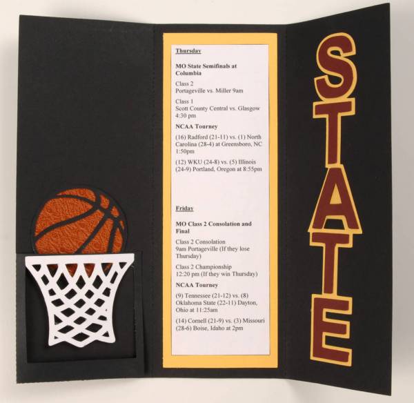 Basketball Trifold