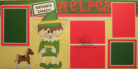 Santa's Little Helper Layout