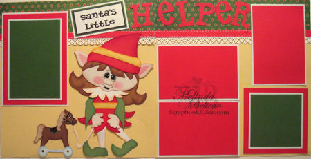 Santa's Little Helper Layout