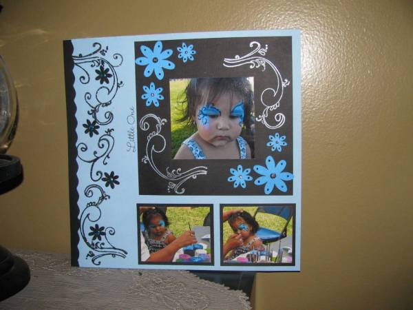 scrapbook layout