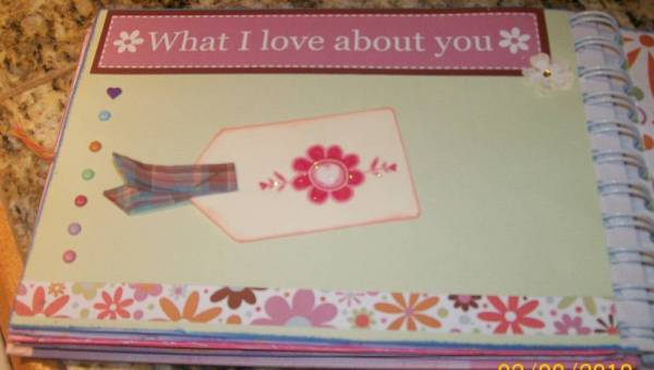 Sweet Baby Girl Scrapbook