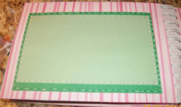 Sweet Baby Girl Scrapbook