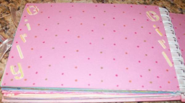 Sweet Baby Girl Scrapbook
