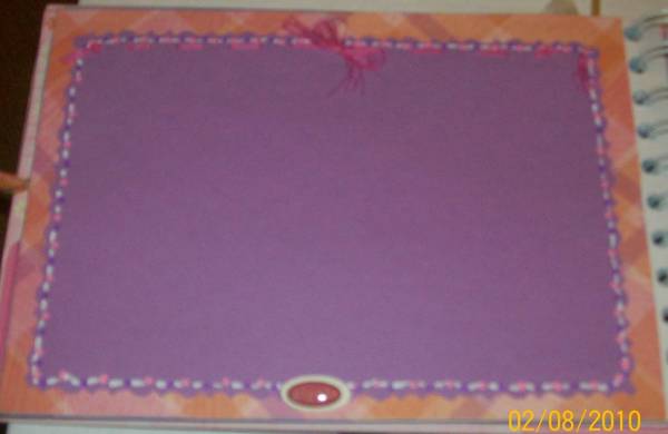 Sweet Baby Girl Scrapbook