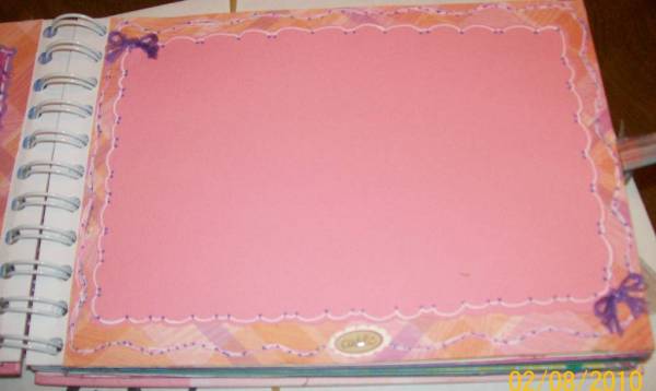 Sweet Baby Girl Scrapbook