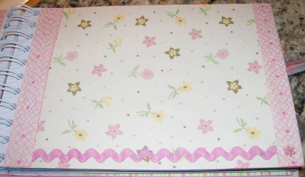 Sweet Baby Girl Scrapbook