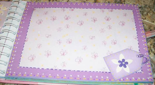 Sweet Baby Girl Scrapbook