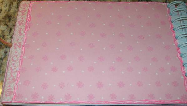 Sweet Baby Girl Scrapbook