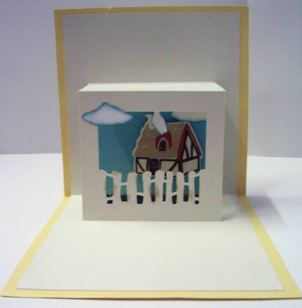 Little House Pop Up Card